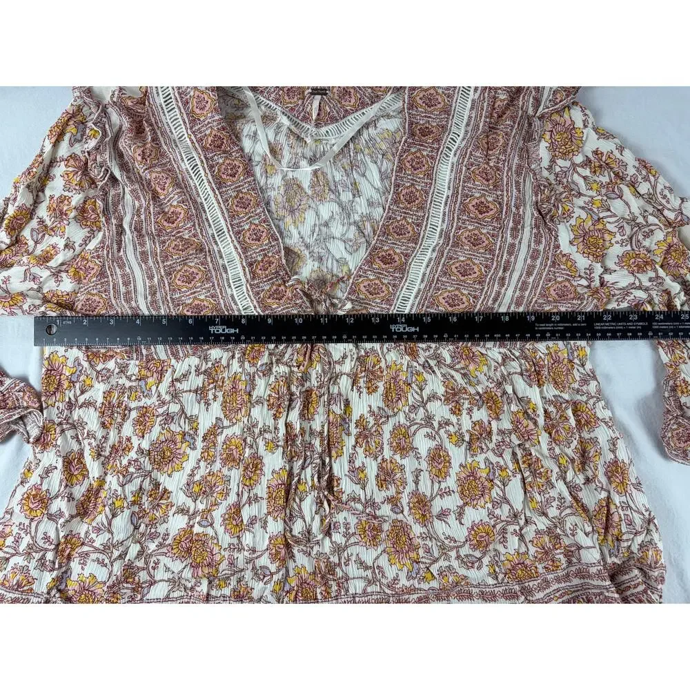 Free People Moonlight Dance Boho Tunic Oversized Size M